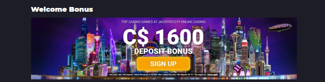 Jackpot City Online Casino India