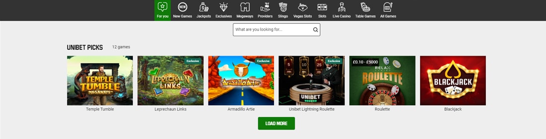 Unibet online casinos